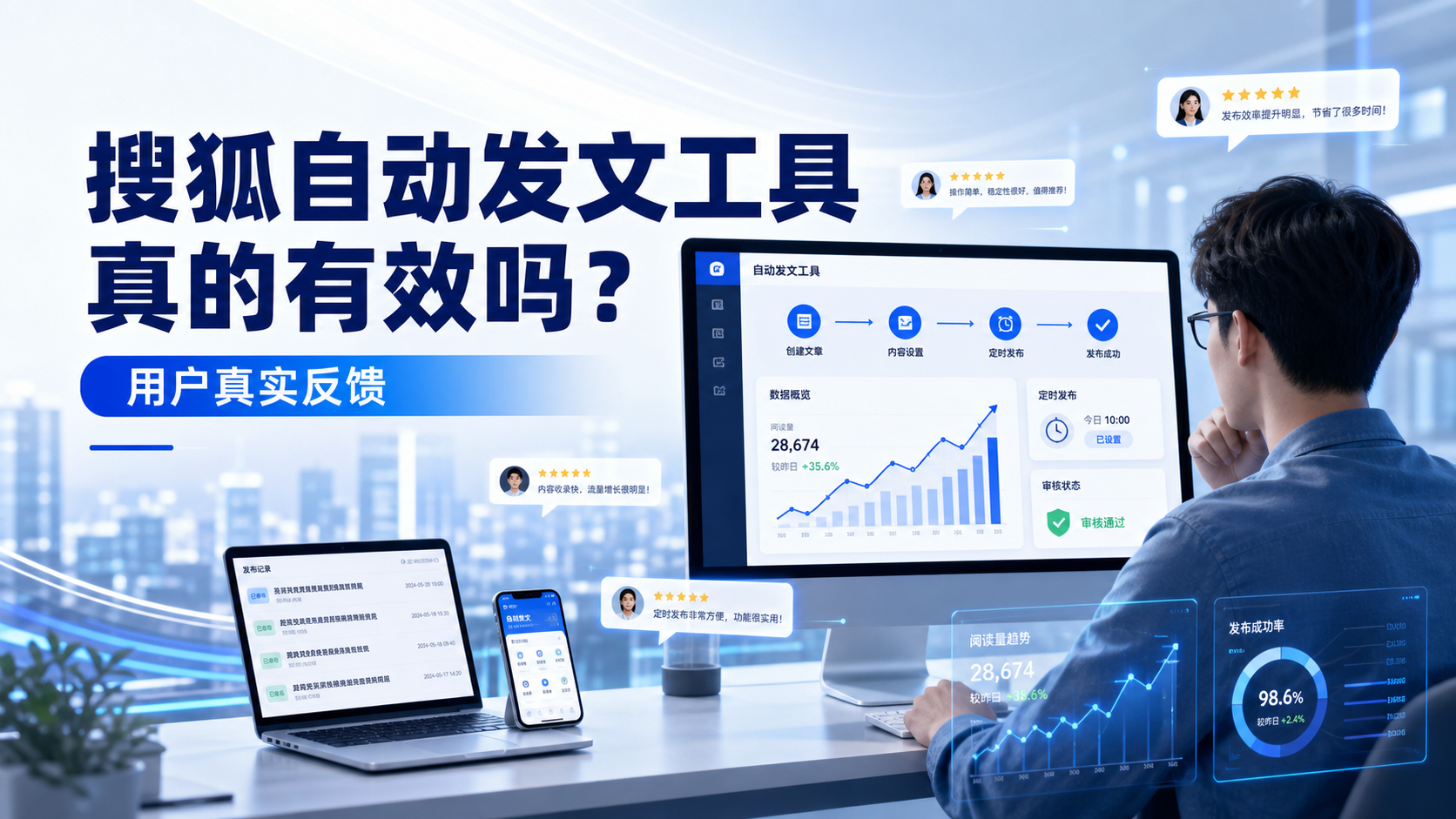 搜狐自动发文工具真的有效吗?南阳用户的真实反馈